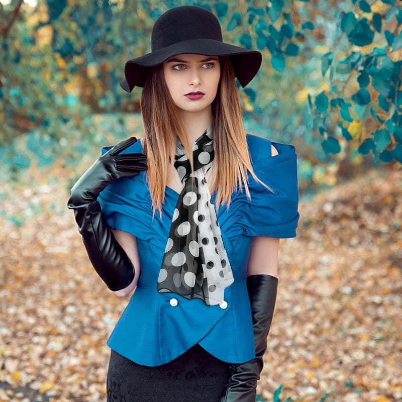 E-Clover Herebuy - Unique Women's Floral Scarves: Chiffon Flowers & Birds Printed Scarf - Image 2